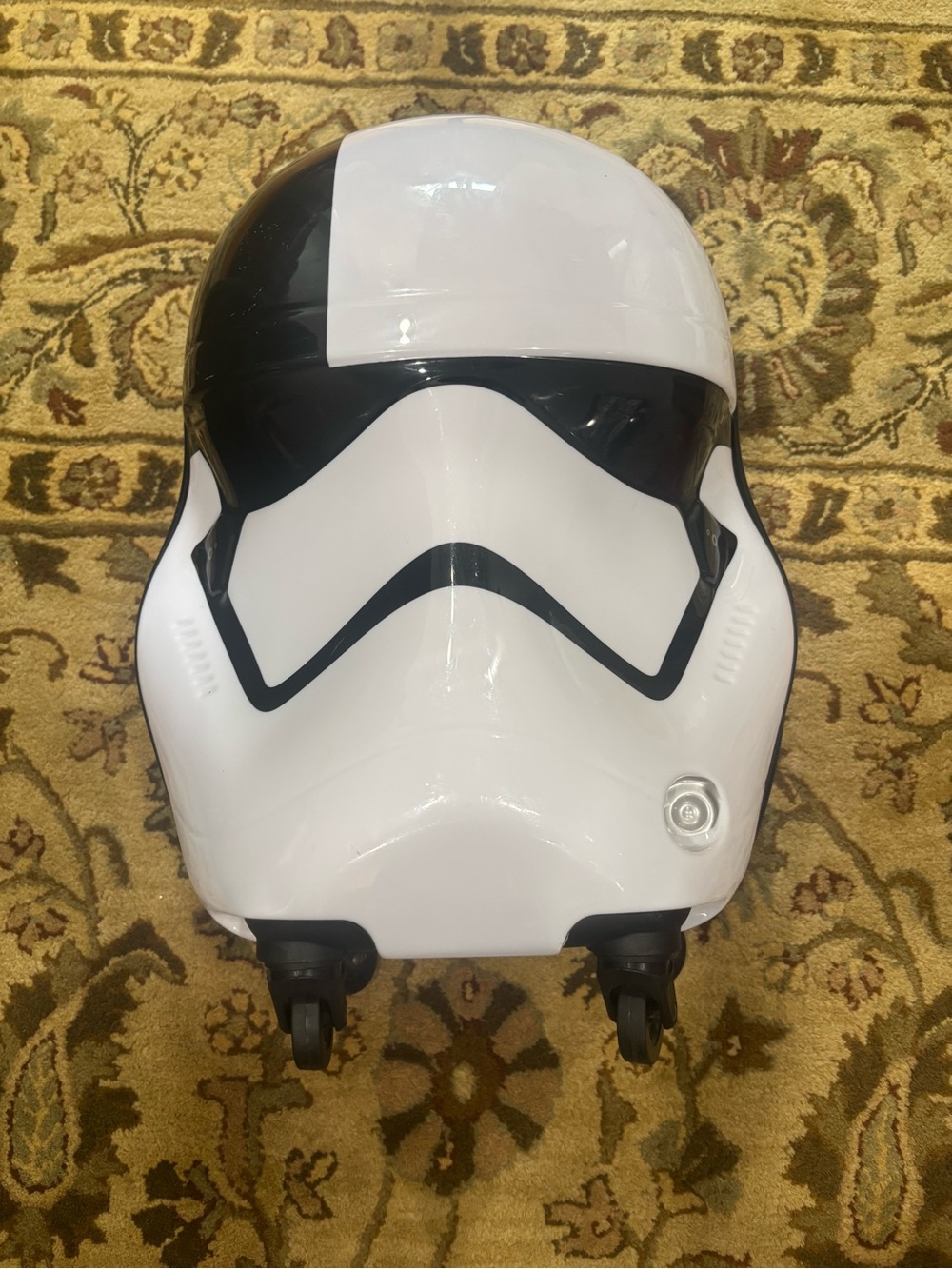 Disney Star Wars Storm Trooper hard rolling 4-wheel suitcase - gently used